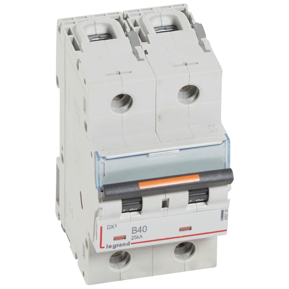 Disjoncteur Legrand DX3 2P B40 25kA 409720