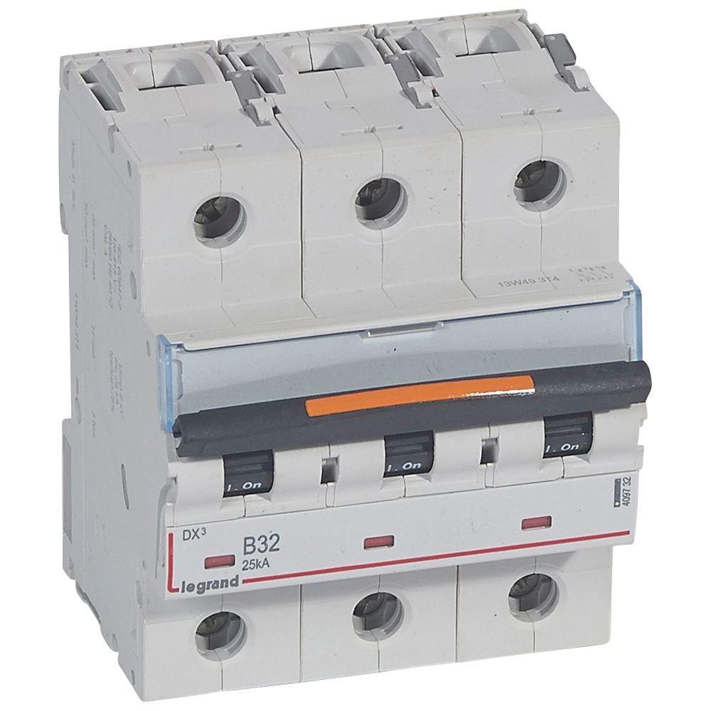 Disjoncteur Legrand DX3 3P B32 25kA 409732