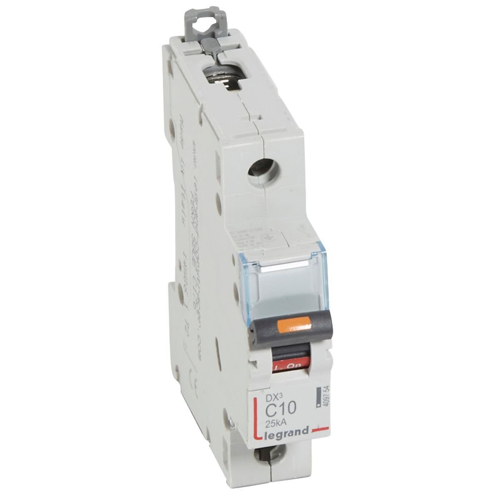 Disjoncteur Legrand DX³ 1P C10 25kA 409754