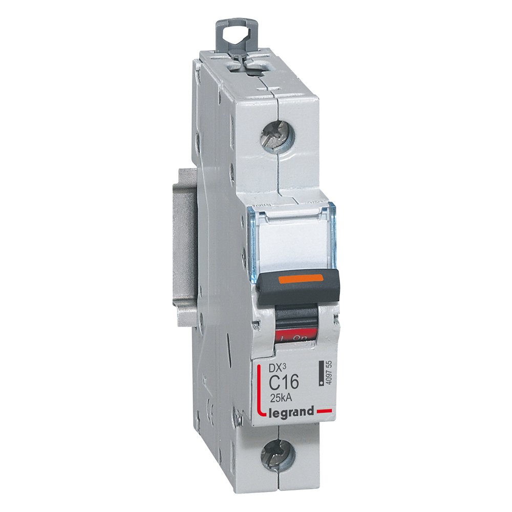 Disjoncteur Legrand DX³ 1P C16 25kA 409755