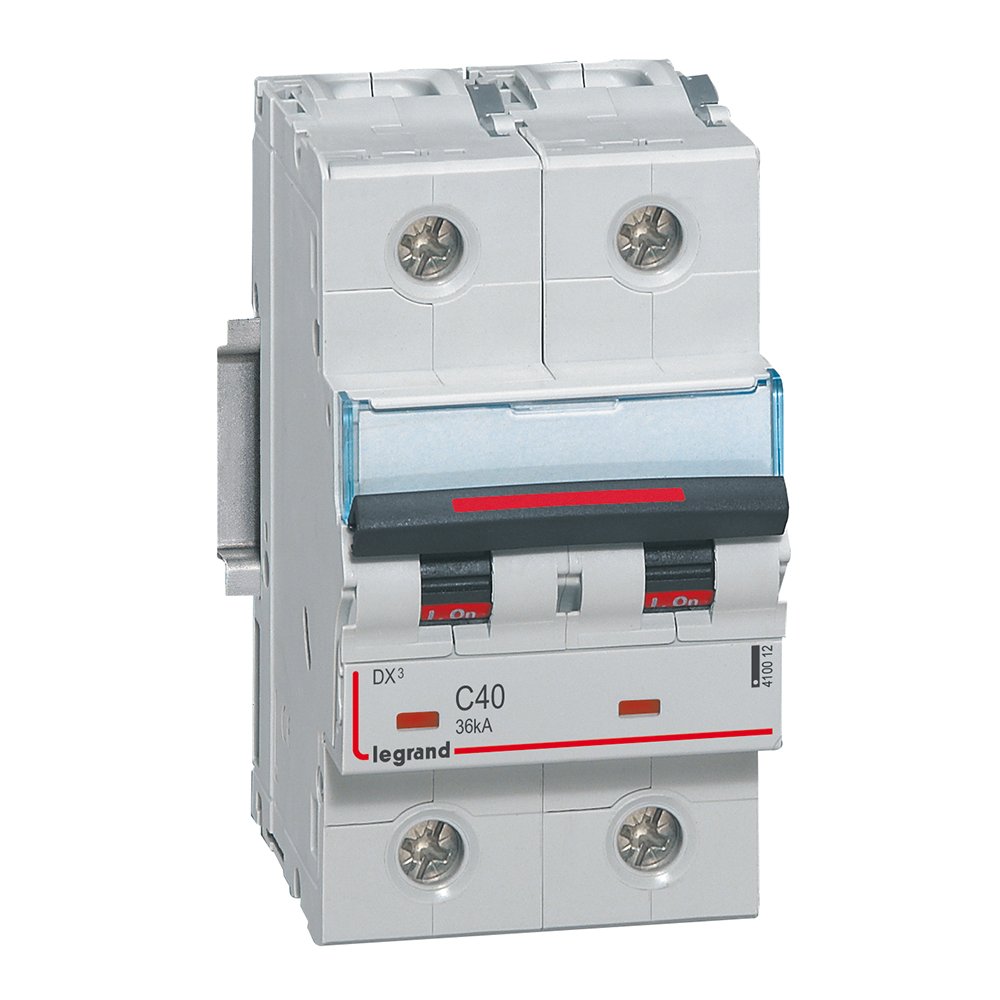 Disjoncteur Legrand DX3 2P C40 36kA 410012