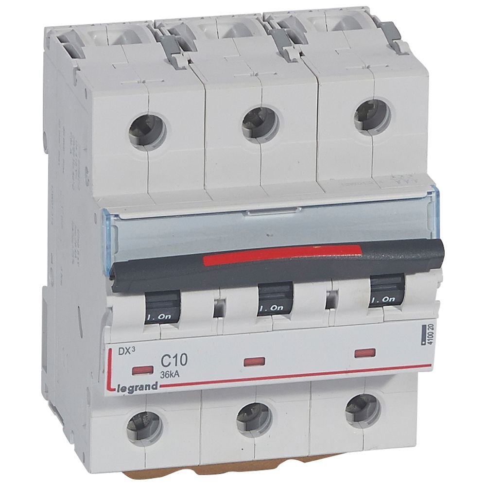 Disjoncteur Legrand DX3 3P C16 36kA 410021