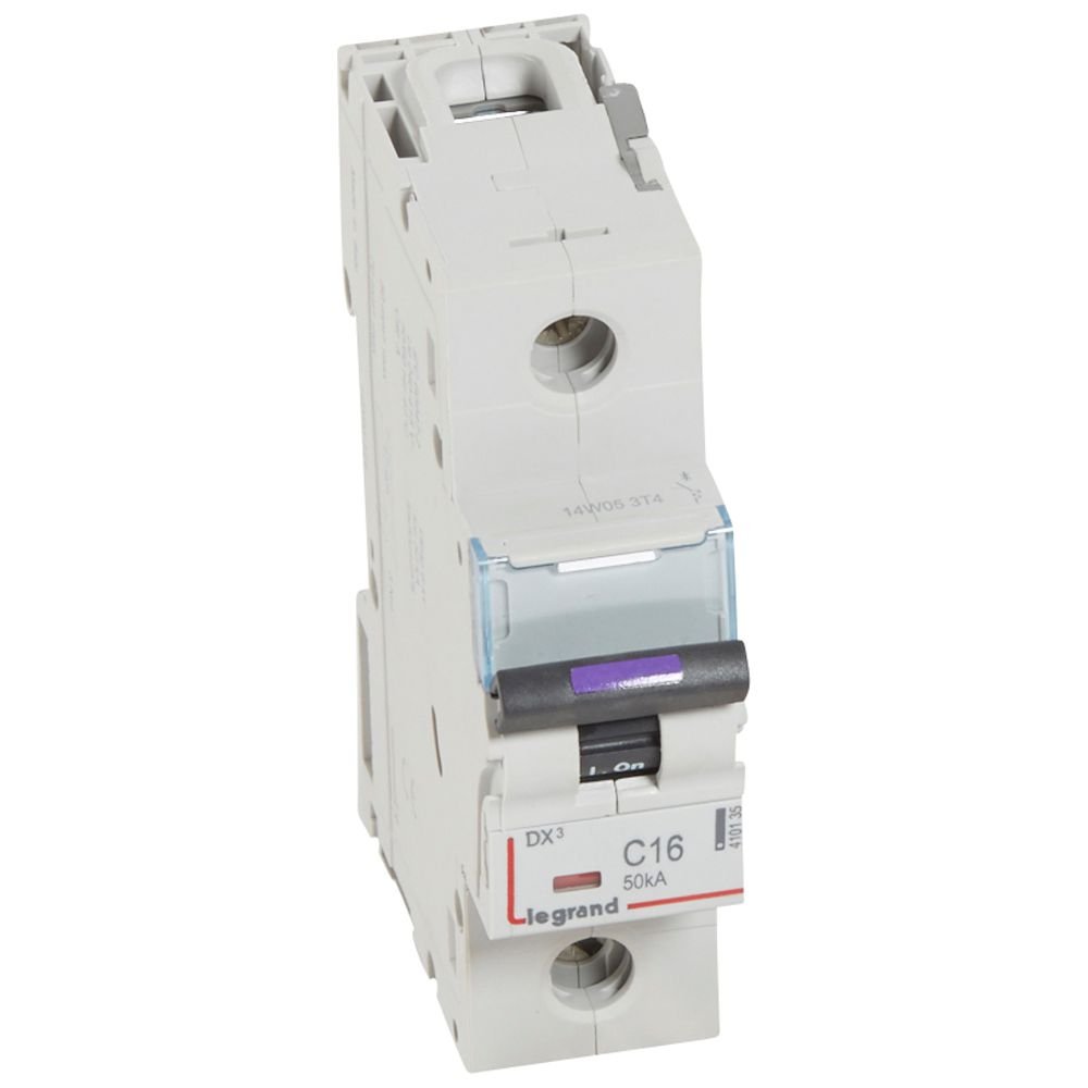 Disjoncteur Legrand DX³ 1P 16A courbe C 50kA