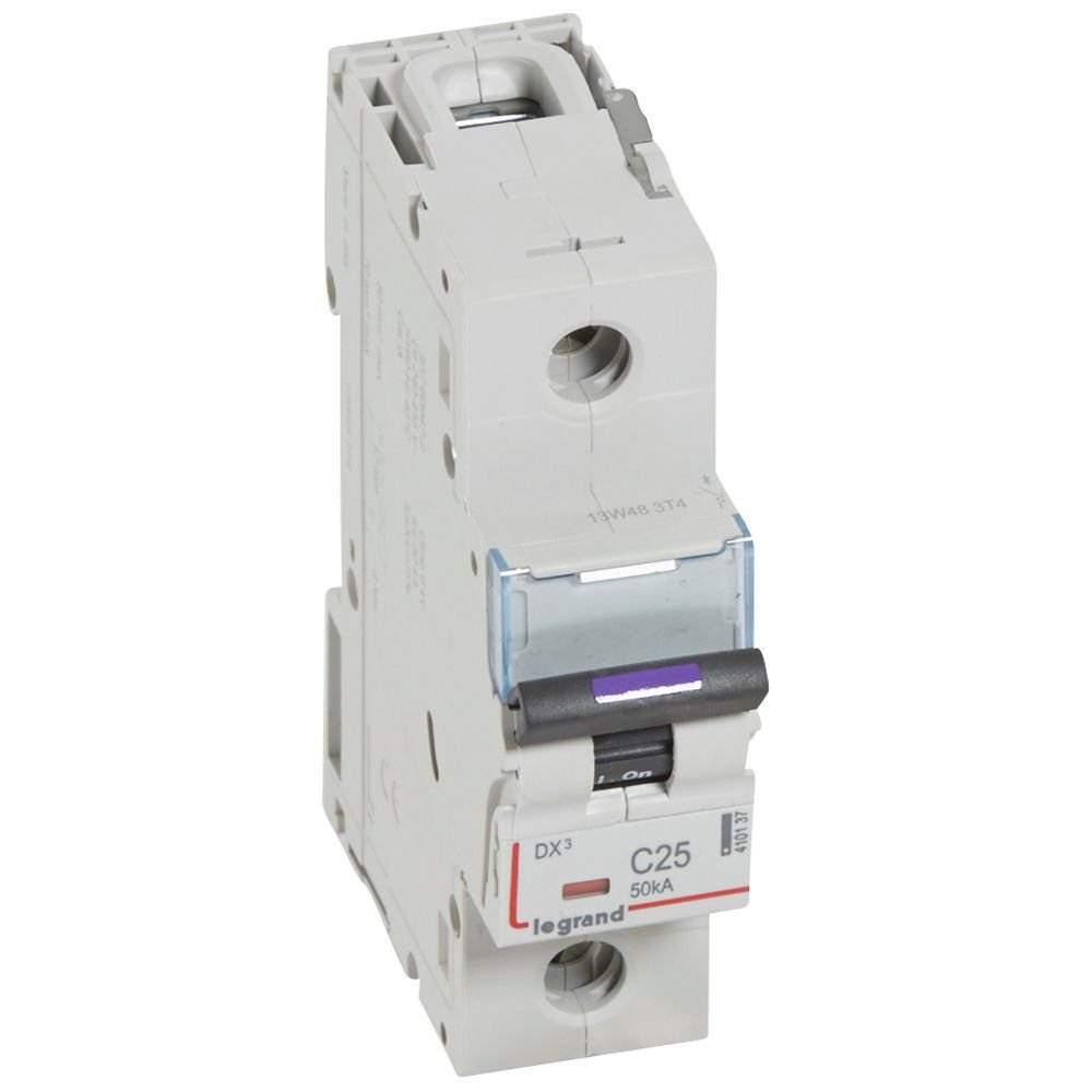 Disjoncteur Legrand DX³ 1P 25A courbe C 50kA