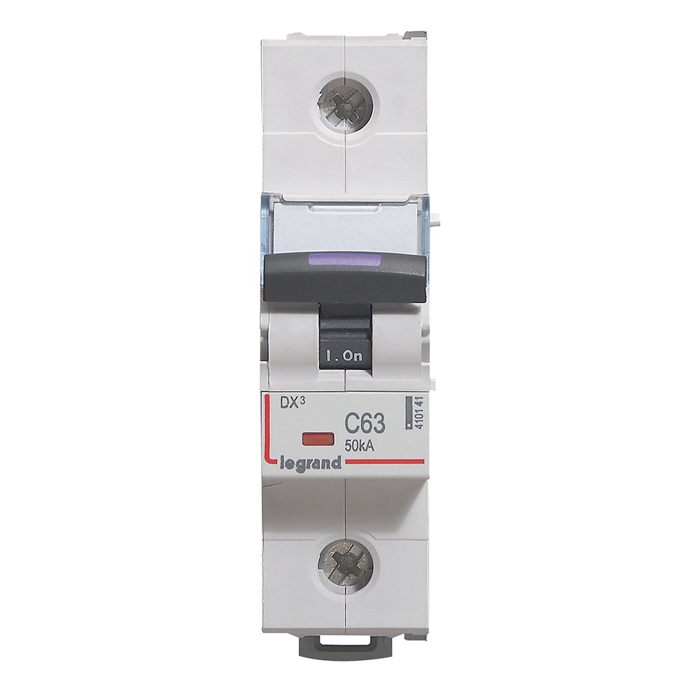 Disjoncteur Legrand DX³ 1P 63A courbe C 50kA