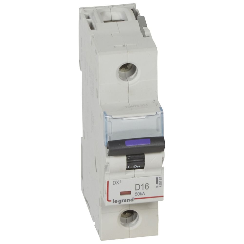 Disjoncteur Legrand DX³ 1P 16A courbe D 50kA