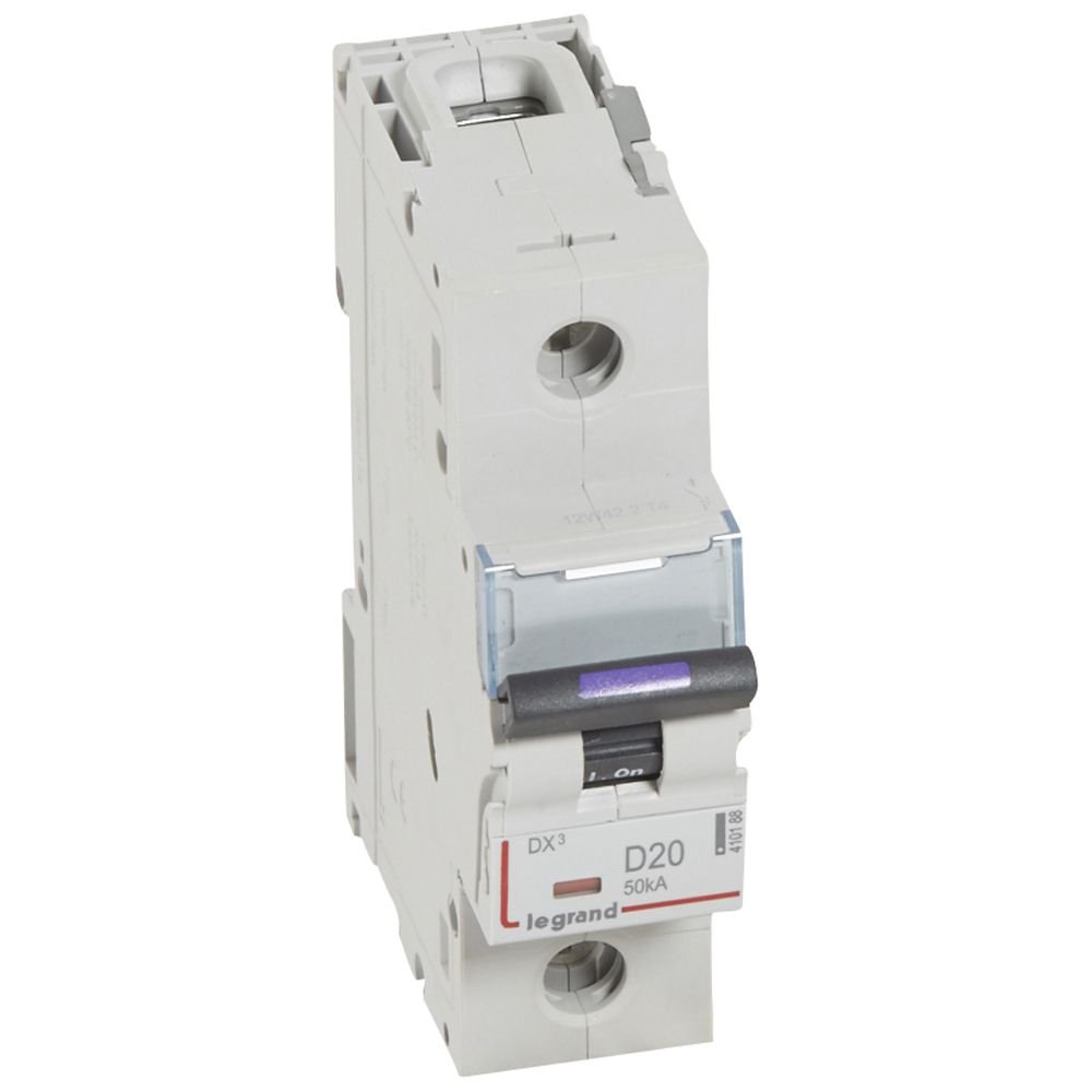 Disjoncteur Legrand DX³ 1P D20 50 kA