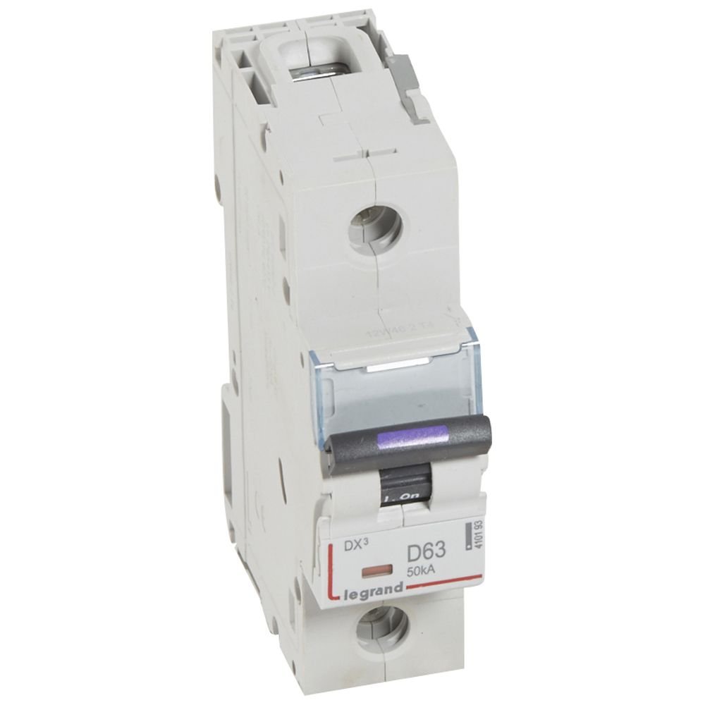 Disjoncteur Legrand DX³ 1P D63 50 kA