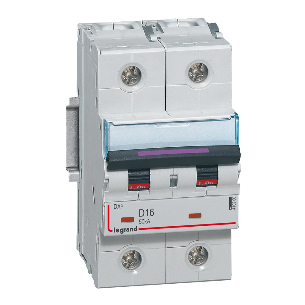 Disjoncteur Legrand DX³ 2P D16 50 kA