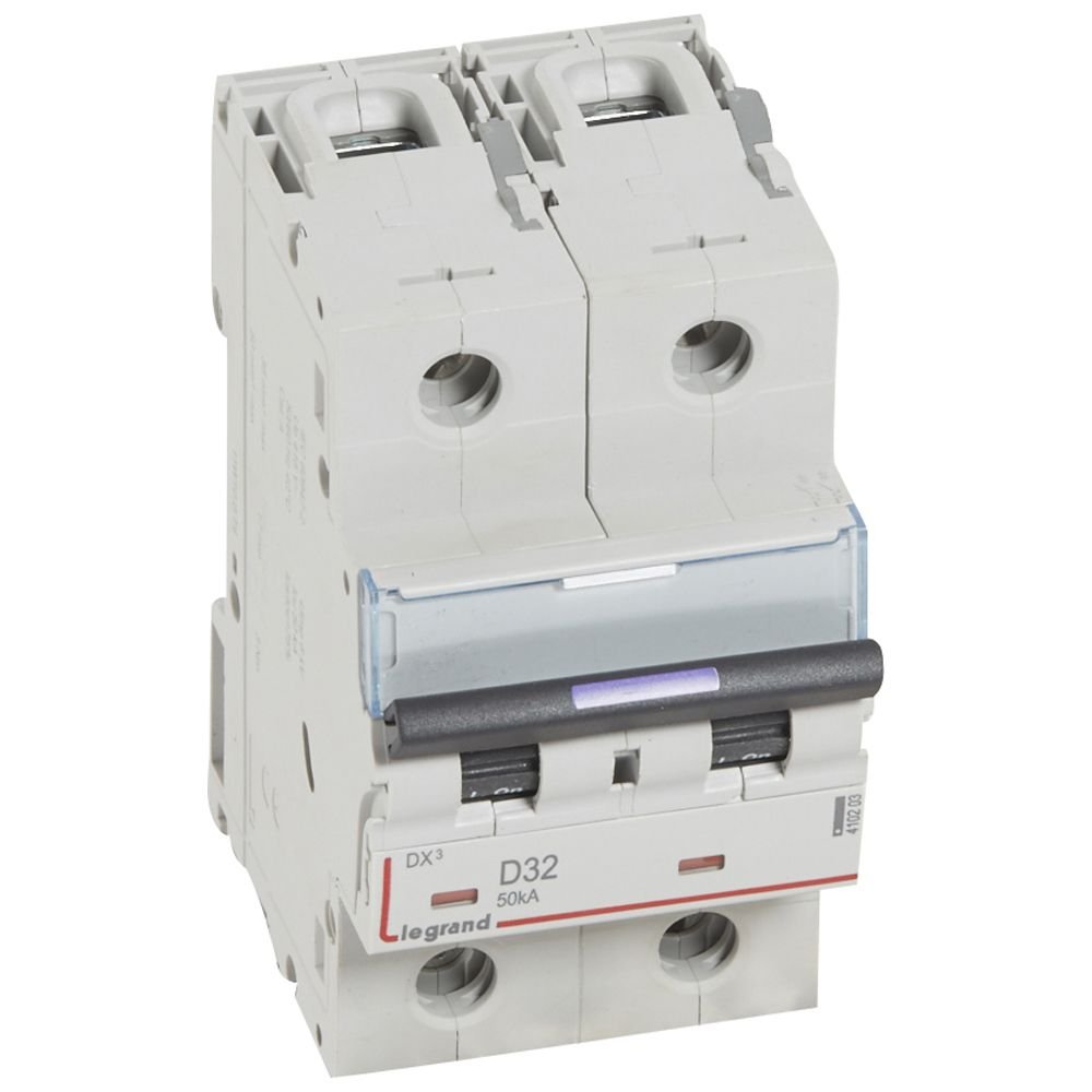 Disjoncteur Legrand DX³ 2P D32 50 kA