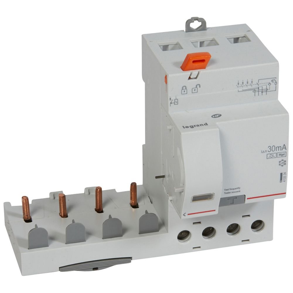 Bloc différentiel Legrand DX3 BDA 4P 63A F 30mA 410534