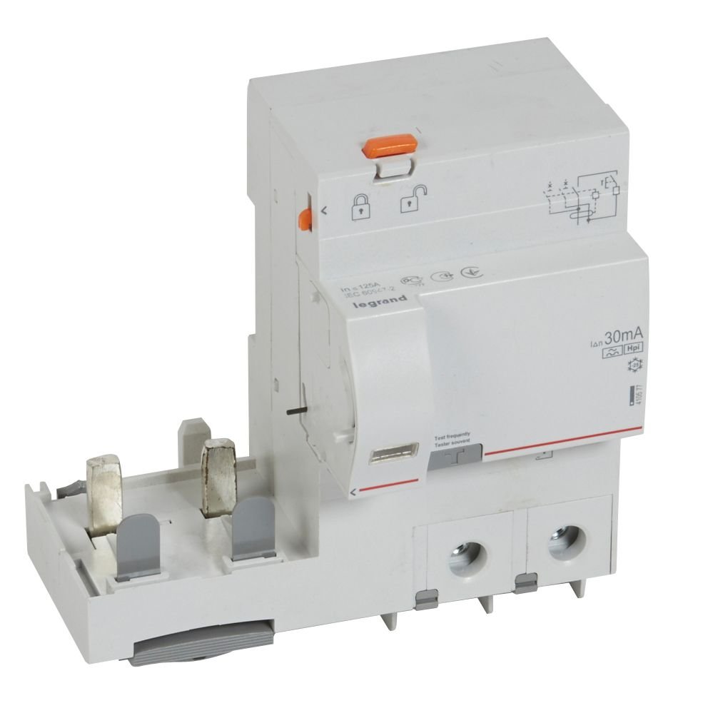 Bloc différentiel Legrand DX3 BDA 2P 125A F 30mA 410577
