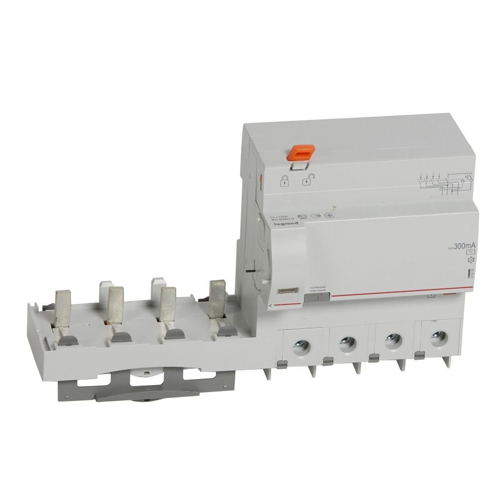 Bloc différentiel Legrand DX3 BDA 4P 125A AC 300mA 410628