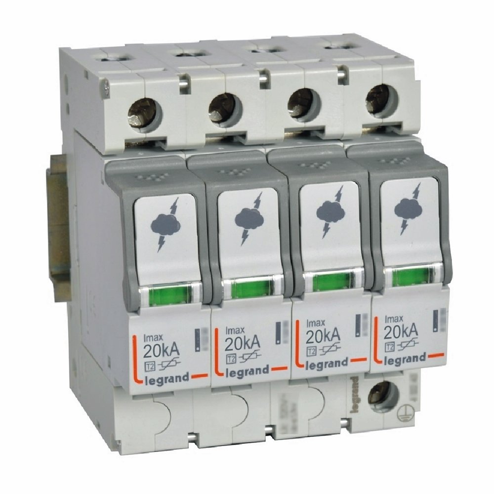 Parafoudre Legrand T2 20kA 4P 412223