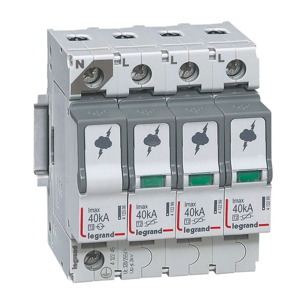 Parafoudre Legrand T2 40kA 3P+N NG 412245