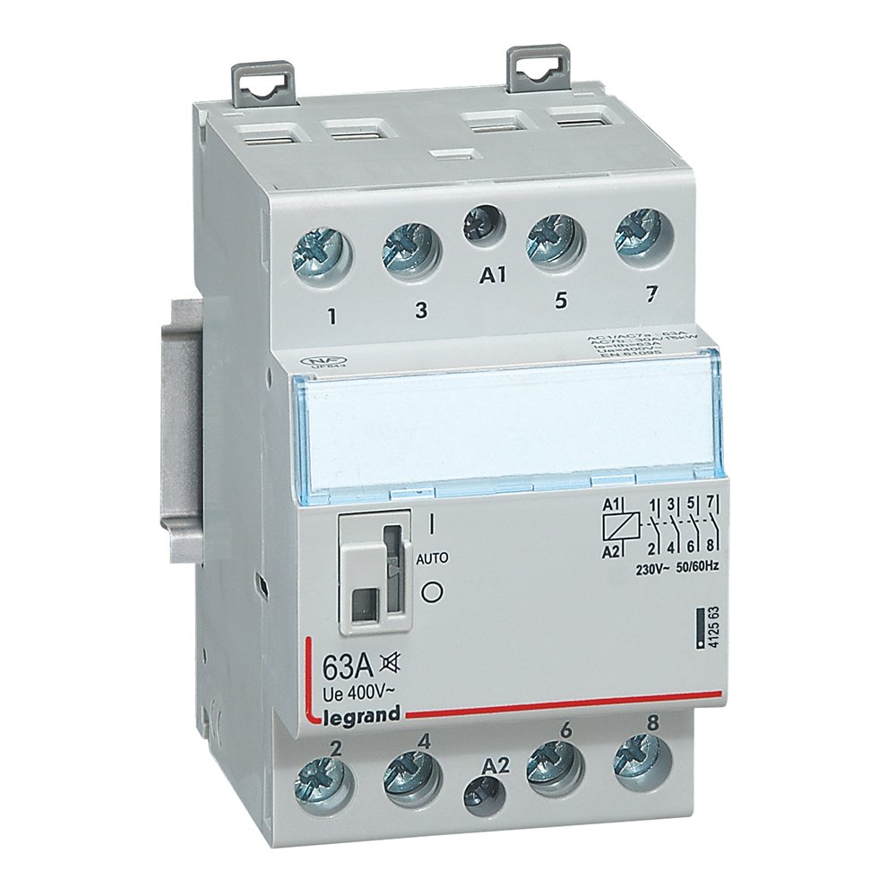 Contacteur silencieux Legrand CX3 230V 63A 4F