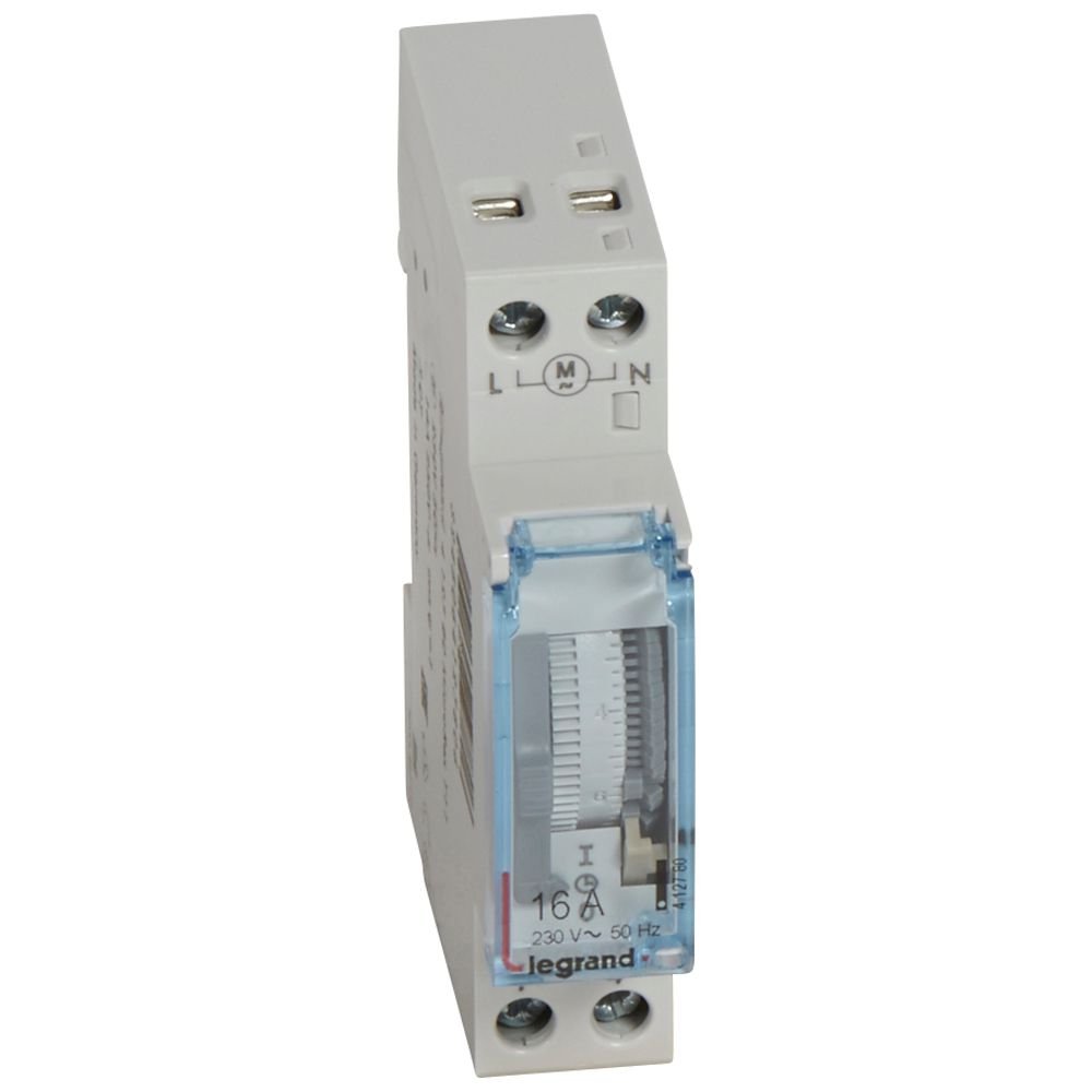 Interrupteur horaire Legrand Lexic journalier 1 module 412780