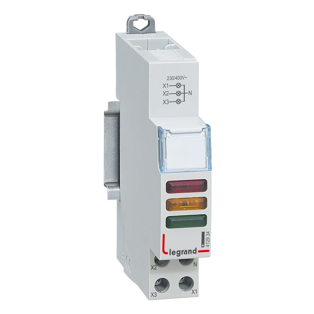 Voyant lumineux Legrand CX3 rouge jaune vert 230/400 V