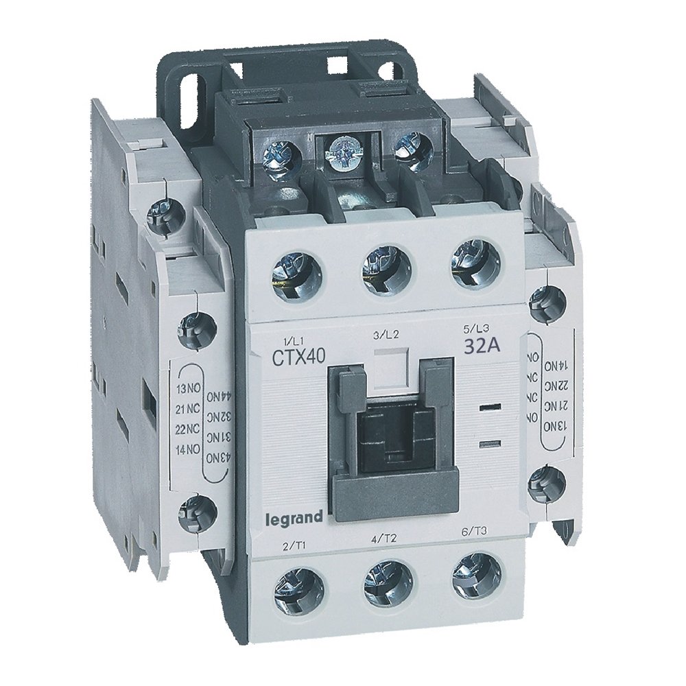 Contacteur de puissance CTX 3P 32A 2NO2NC 230V AC CTX³ Legrand 416126