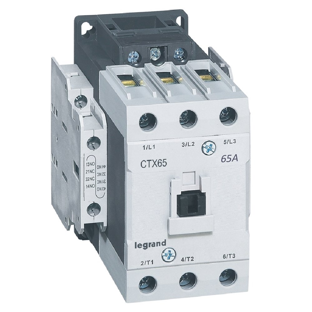 Contacteur de puissance CTX 3P 65A 2NO2NC 415V AC CTX³ Legrand 416179