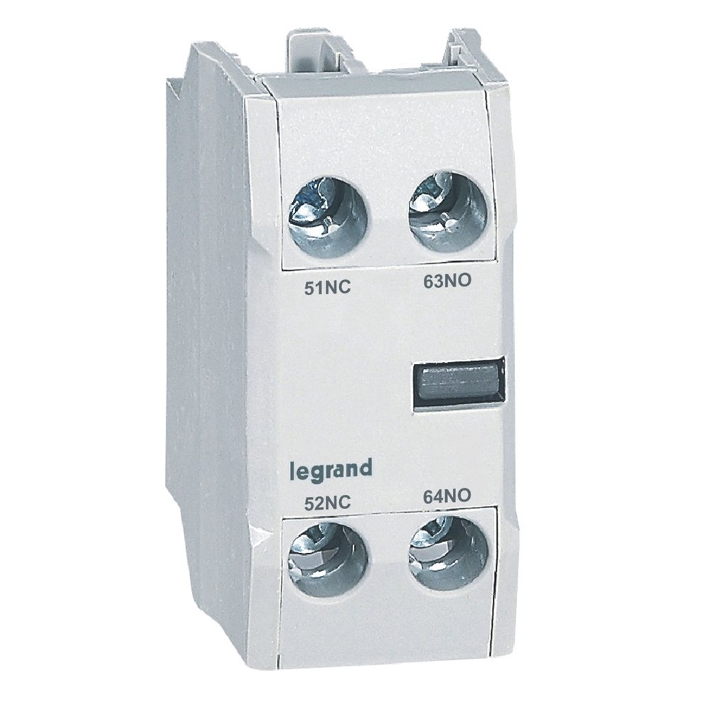 Contacteur de puissance CONTACT AUX FRONT 1NO1NC CTX³ Legrand 416850