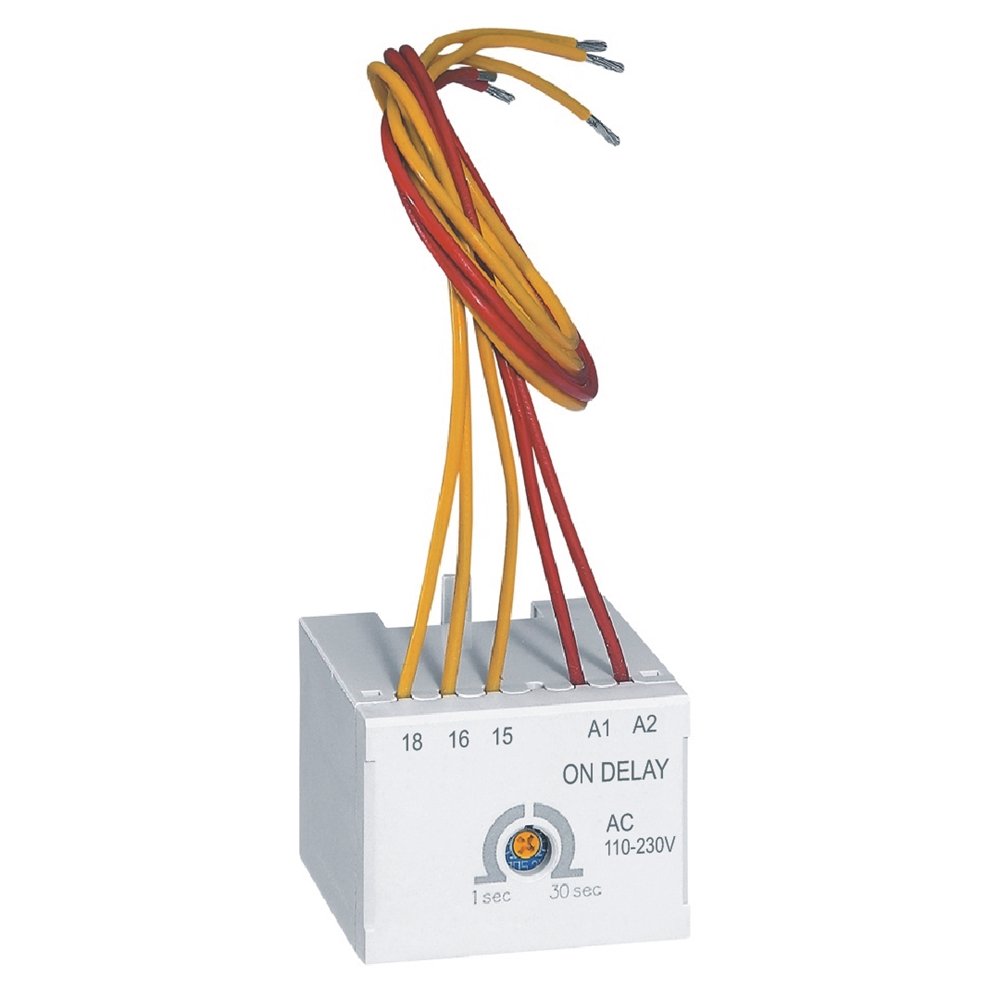 Contacteur de puissance TEMPO ON DELAY 1-30S 110-230V CTX³ Legrand 416871