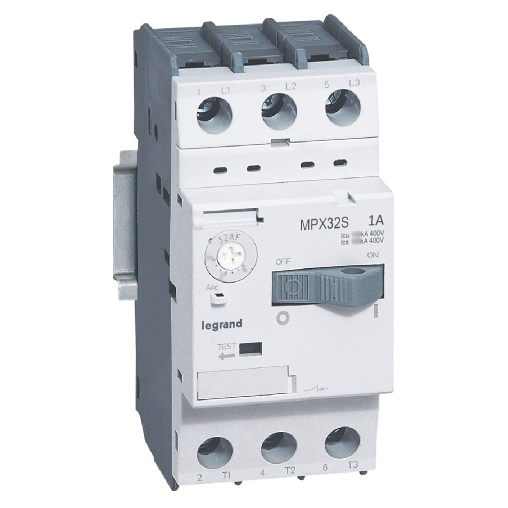 Disjoncteur moteur Legrand MPX³32S 0,63-1A 417304