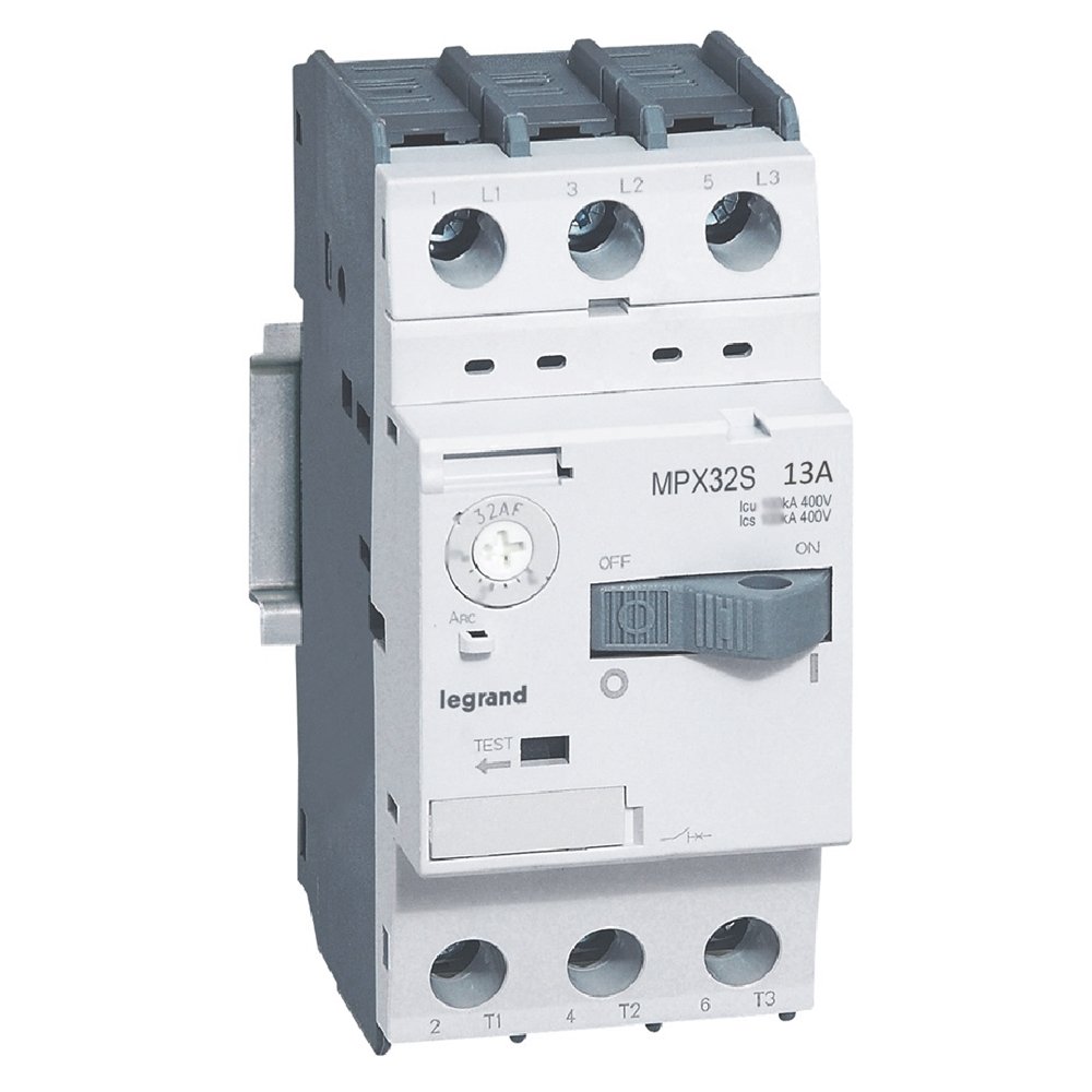 Disjoncteur moteur Legrand MPX³32S 9-13A 417311