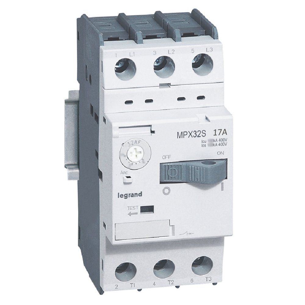 Disjoncteur moteur Legrand MPX³32S 11-17A 417312
