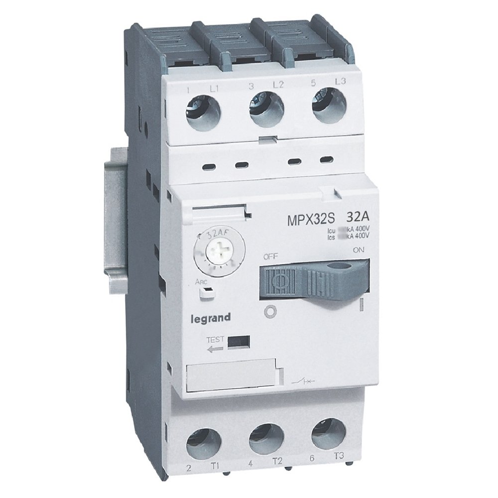 Disjoncteur moteur Legrand MPX³32S 22-32A 417315