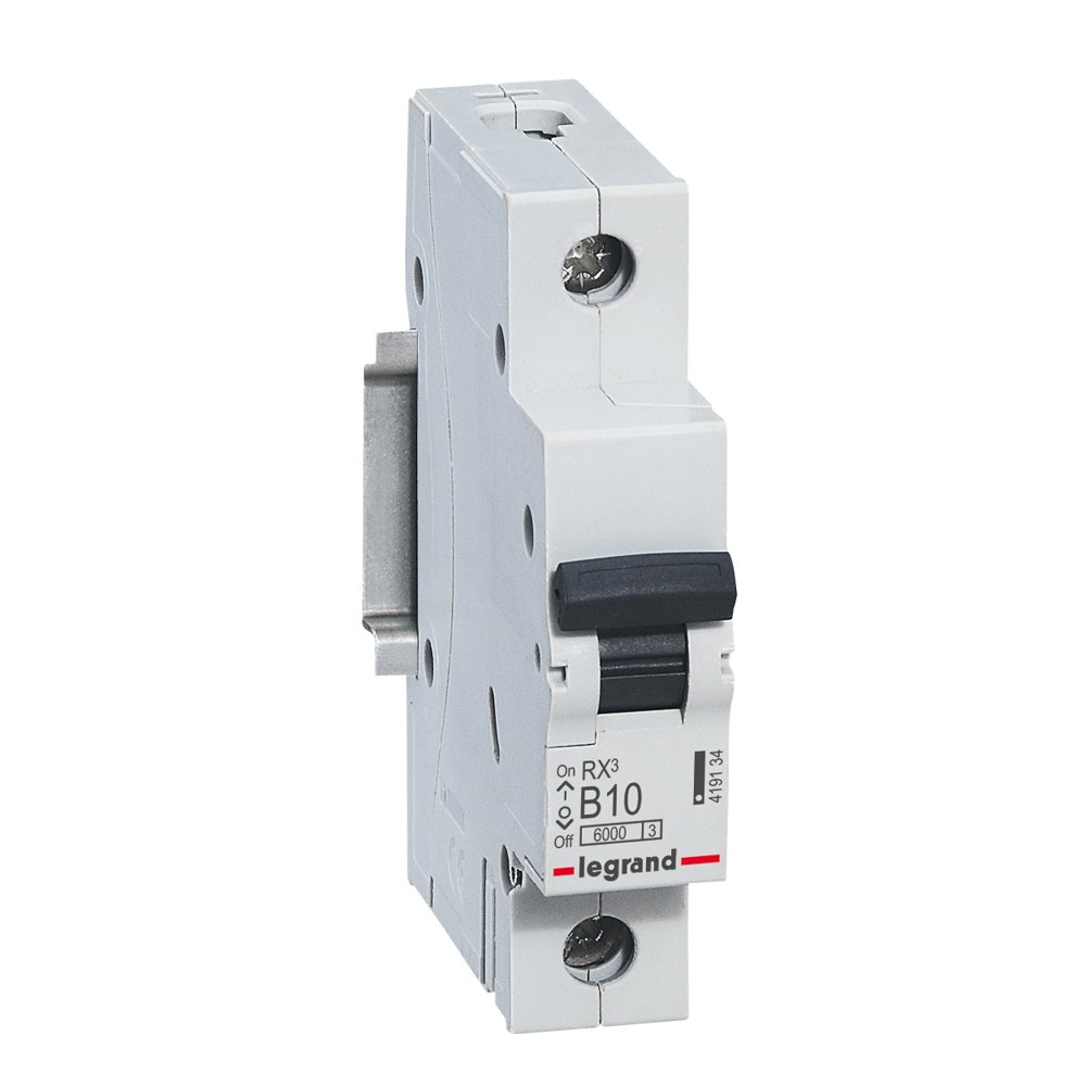 Disjoncteur Legrand RX³ 1 pôle 10 A courbe B 419134