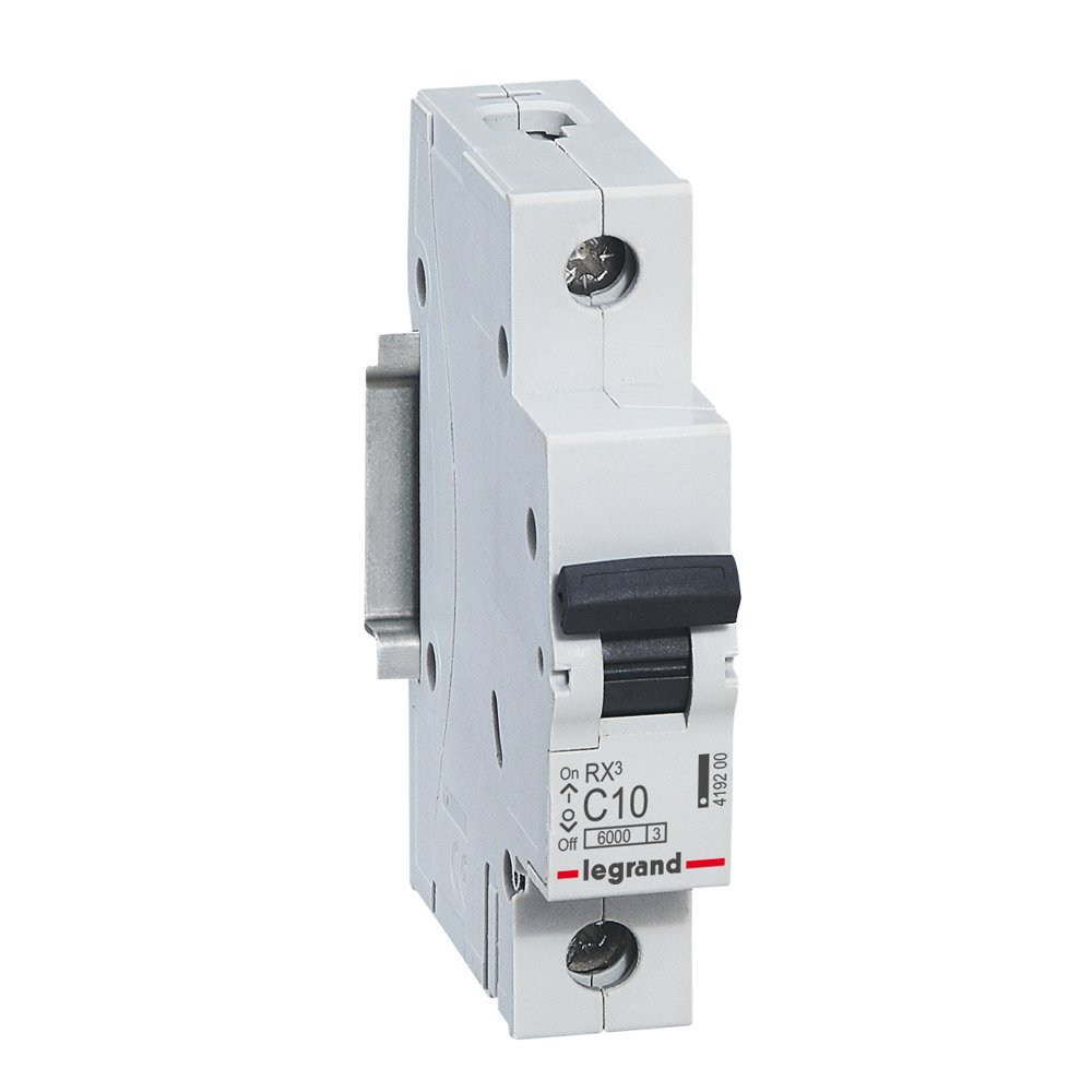 Disjoncteur Legrand RX³ 1 pôle 10 A courbe C 419200