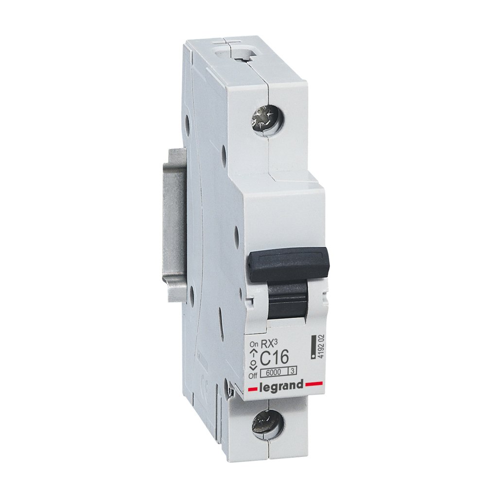 Disjoncteur Legrand RX³ 1 pôle 16 A courbe C 419202