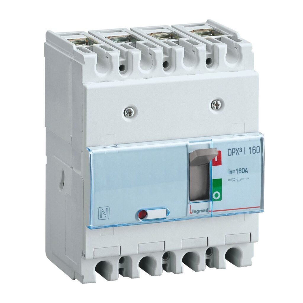 Disjoncteur de puissance DPX3 160 INTERRUPTEUR 4P 160A DPX³ Legrand 420199