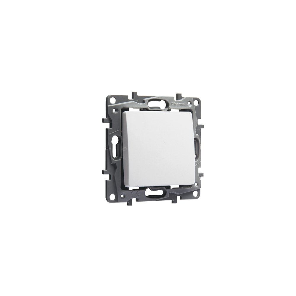 Bouton poussoir POUSSOIR 6A blanc Niloé Legrand 664705