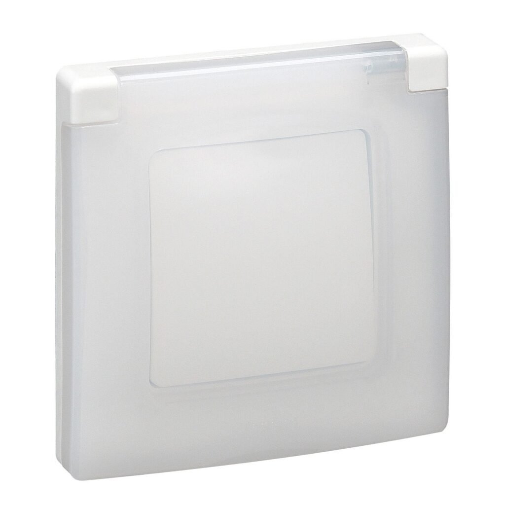 plaque SIMPLE IP44/IK blanc Niloé Legrand 665000