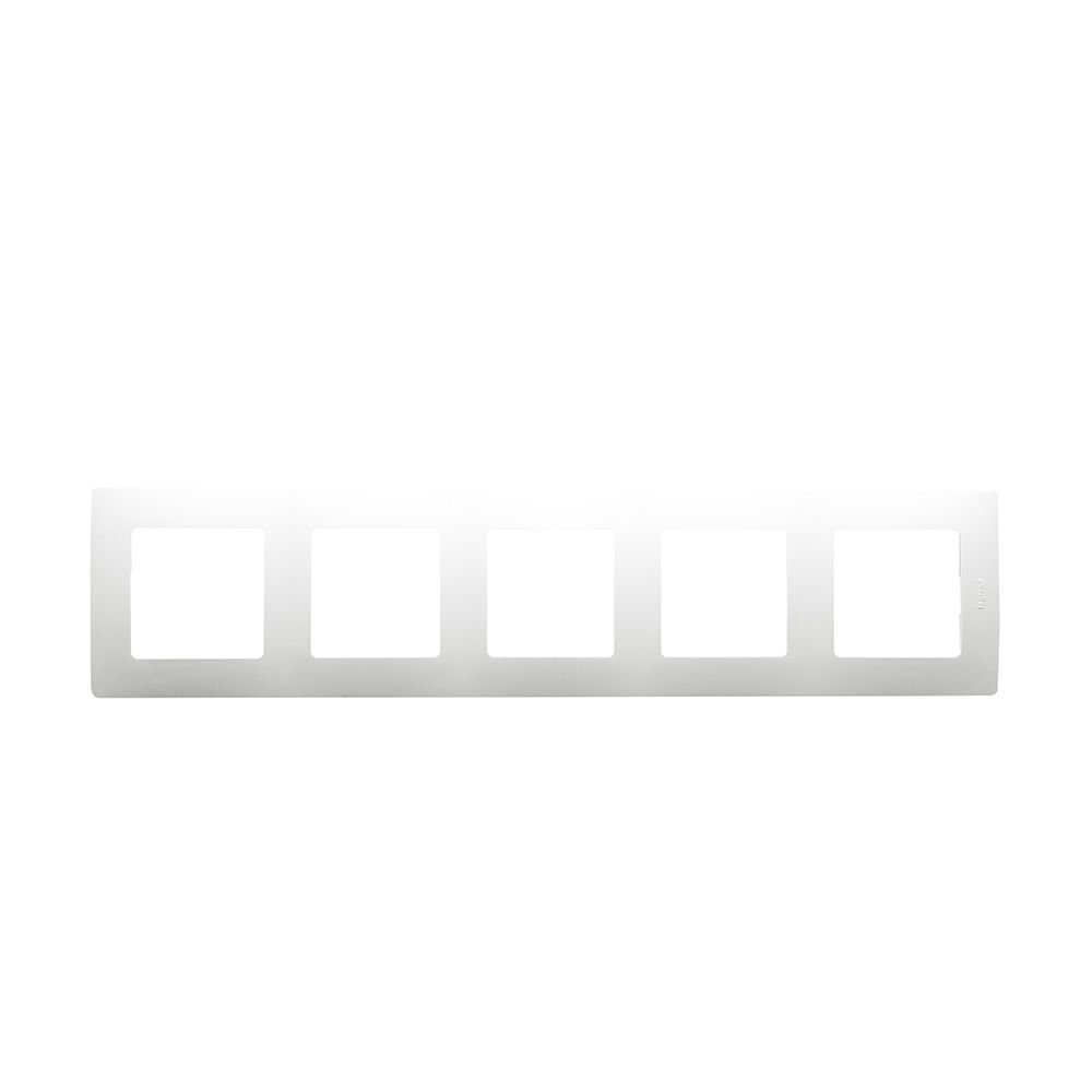 plaque QUINTUPLE 71 blanc Niloé Legrand 665005