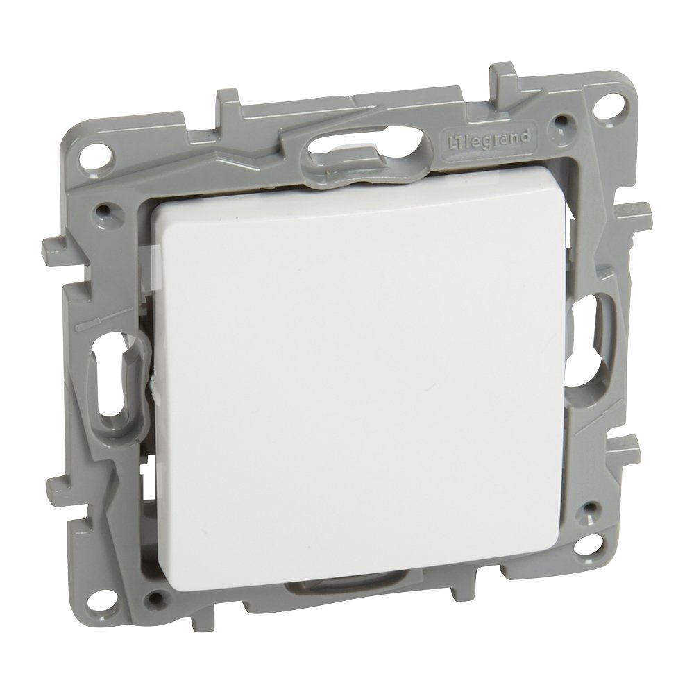 Interrupteur va-et-vient VA-et-VIENT 10AX blanc Niloé Legrand 764501