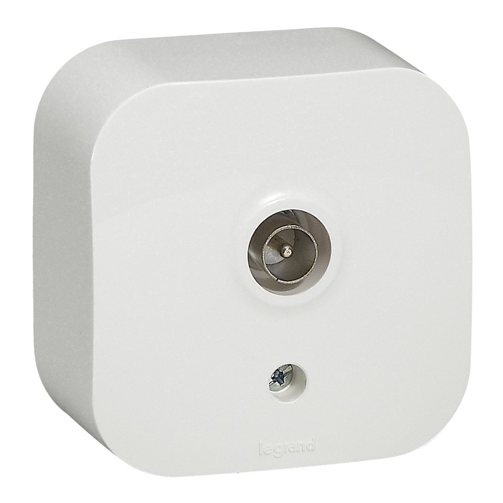 PRISE TV MALE blanc Forix Legrand 782415