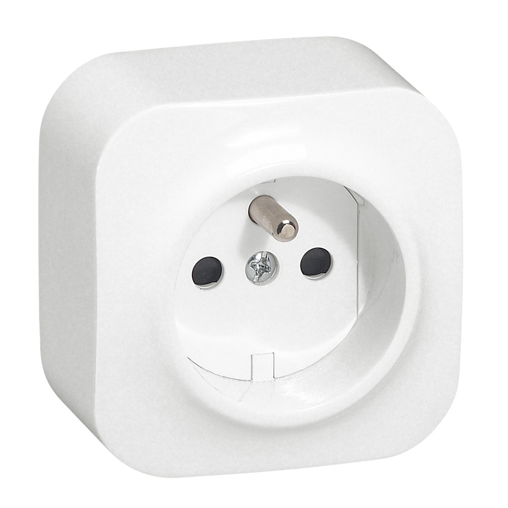 PRISE blanc 2P+T blanc Forix Legrand 782417