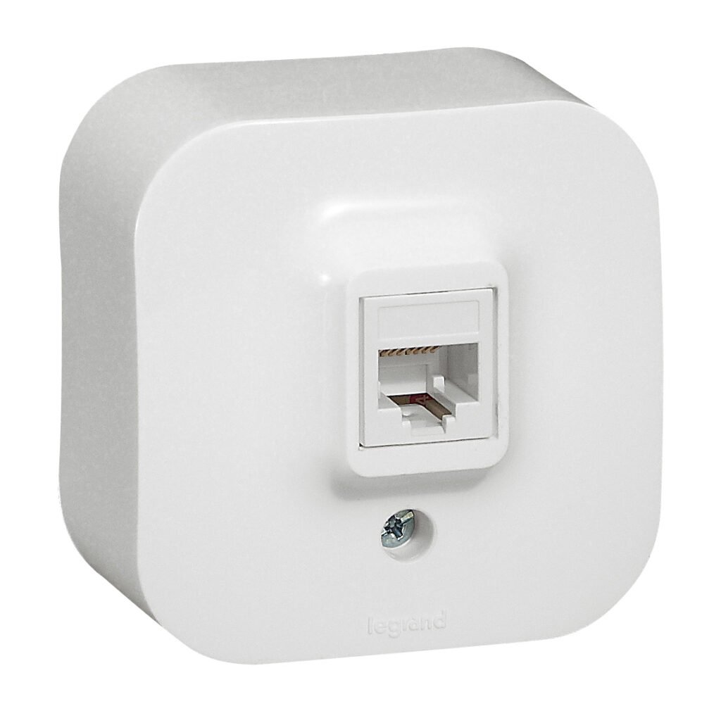 PRISE RJ45 CAT5E UTP blanc Forix Legrand 782424