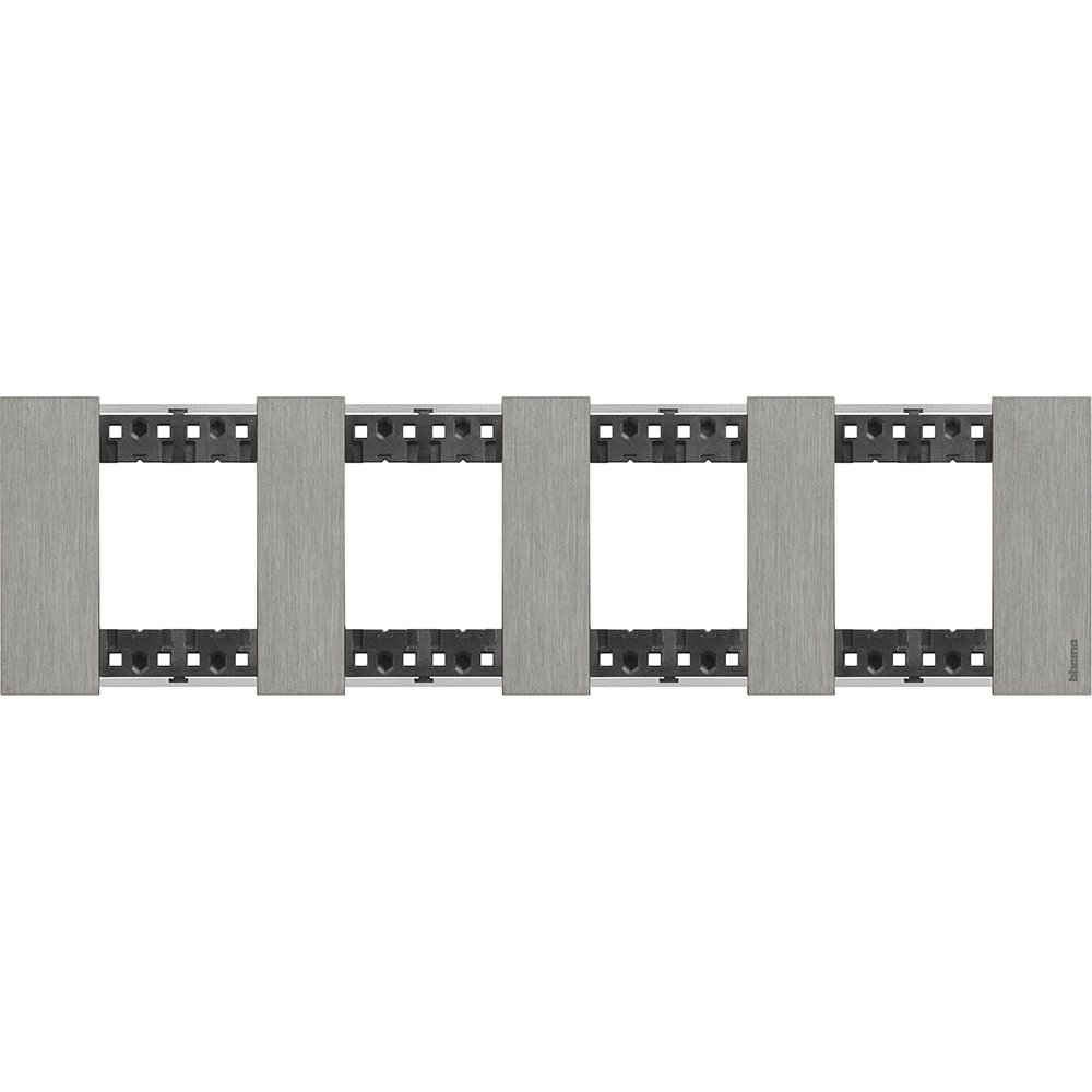 Plaque Living Now-plaque ACIER 4X2M 71V Legrand BTKA4802M4ZG
