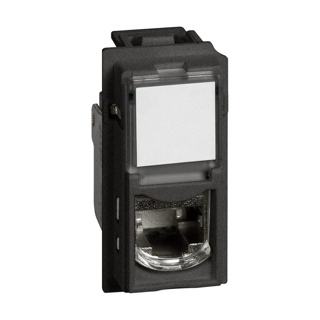 Prise RJ45 Living Now PRISE RJ45 FTP CAT6 noir Legrand BTKG4279C6F