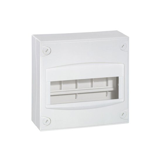 Coffret Cache Borne Apparent 9 Modules 180 × 190 × 83 mm Blanc IP30 IK05 Ekinoxe 001308