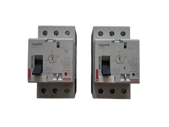 Disjoncteur Moteur Magneto Thermique 3P 400V 0.63A IP20 MPX3 002803