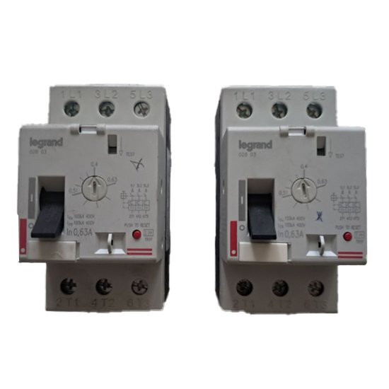 Disjoncteur Moteur Magnetothermique a Vis 2.5 Modules 3P 400V 23A IP20 LEXIC 002812