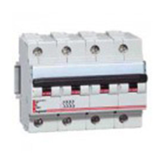 Disjoncteur Courbe C Arr/dep a Vis 6 Modules 4P 400V 125A 12.5 - 16KA IP20 LEXIC 006572