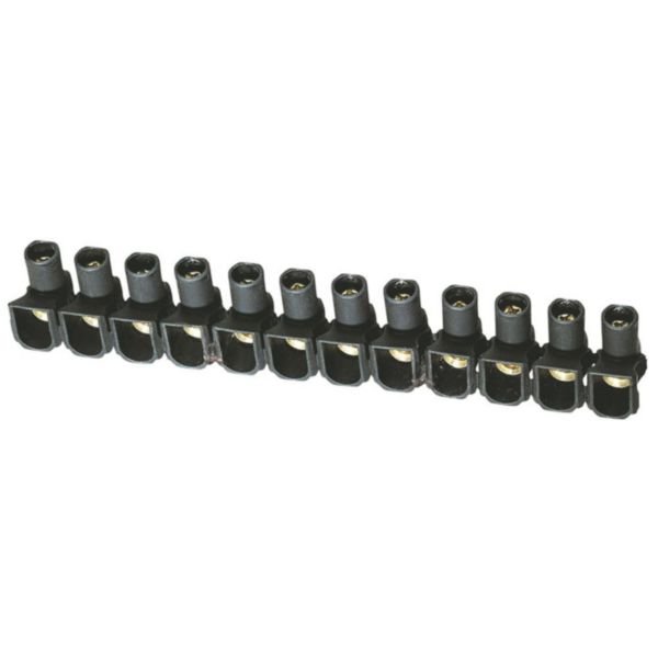 Barrette De Connexion a Vis 24A Noir Hypo 034264