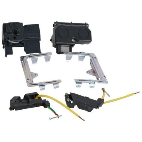 Pop UP Kit Dinstal 2 × 4 Modules Noir DLP 054008
