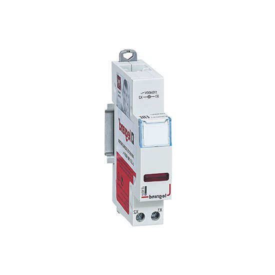 Voyant LED Simple 1 Modules Rouge IP40 IK04 Cx3 092708